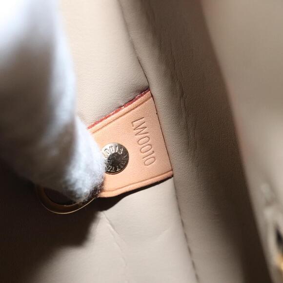 LOUIS VUITTON Monogram Vernis Houston Hand Bag Beige M91004 - Picture 13 of 13
